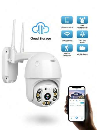 📱CAMARA WIFI DE EXTERIOR 🏠 Tu hogar siempre bajo control, estés donde estés🔒