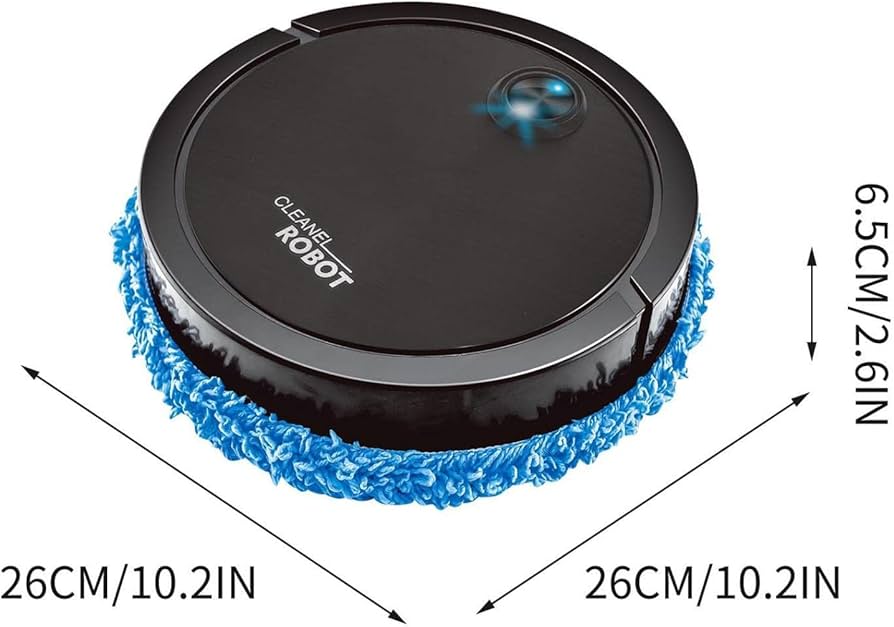 🤖Robot Trapeador Inteligente: Tu casa limpia sin mover un dedo🧽
