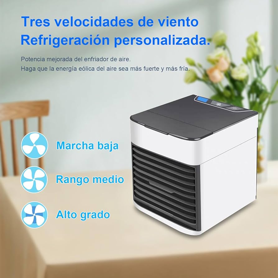 ❄️ Mini Aire Portátil: ¡Tu Refugio de Frescura en Cualquier Lugar! 🆒