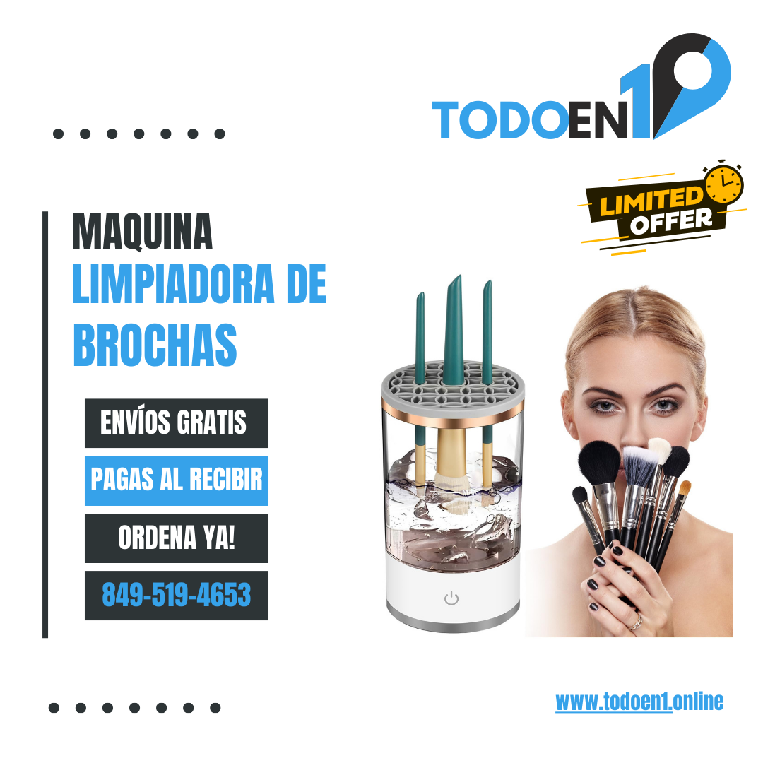 🧖♀️🧼¡Brochas limpias en segundos! ✨💄 Descubre la revolución del maquillaje.