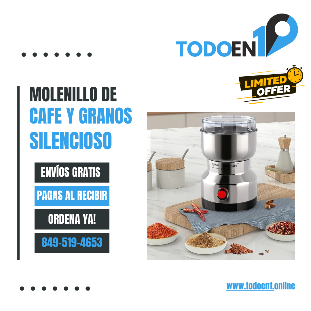 ☕Tu cocina más saludable, práctica y silenciosa 👩🍳🔇con el MOLENILLO 400W 🔥