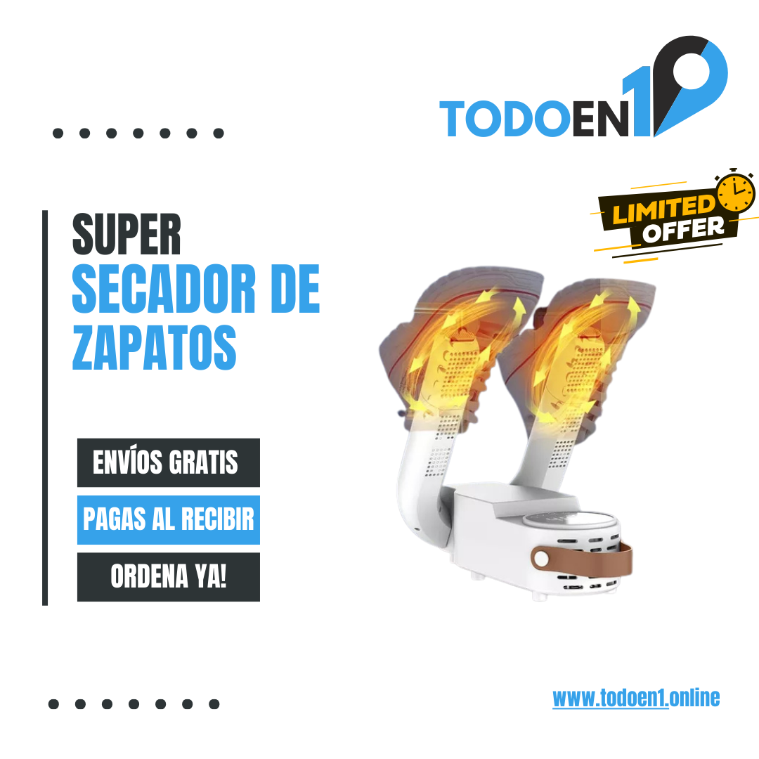SUPER SECADOR DE ZAPATOS