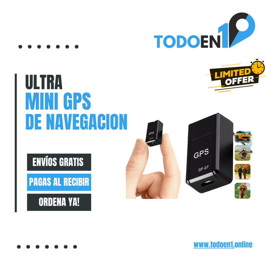 MINI GPS DE NAVEGACION ( Seguridad y Control en la Palma de tu Mano )