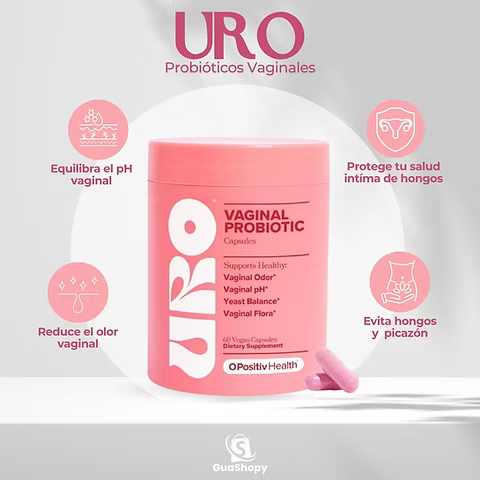 🌸URO Vaginal Probiotics – El equilibrio perfecto para tu salud íntima✨