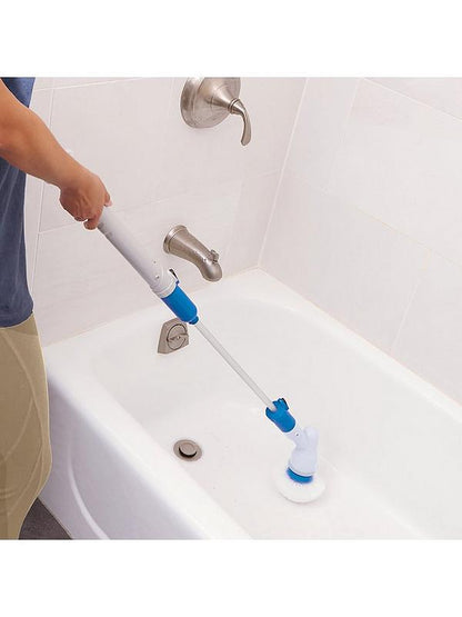 🌀🛁 Cepillo eléctrico 3 en 1: ¡transforma tu rutina de limpieza! 💥🧼