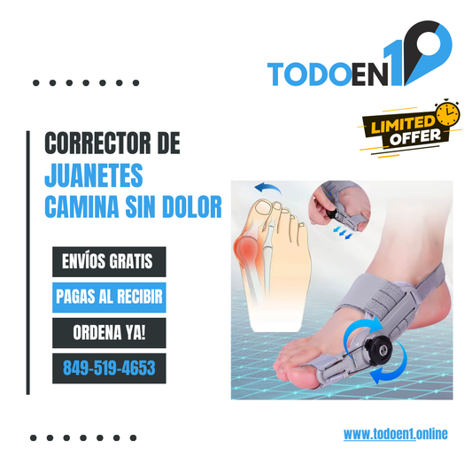 👣 Camina sin dolor: el corrector de juanetes que realmente funciona 👟 Diseñado para tus pies, pensado para tu salud!