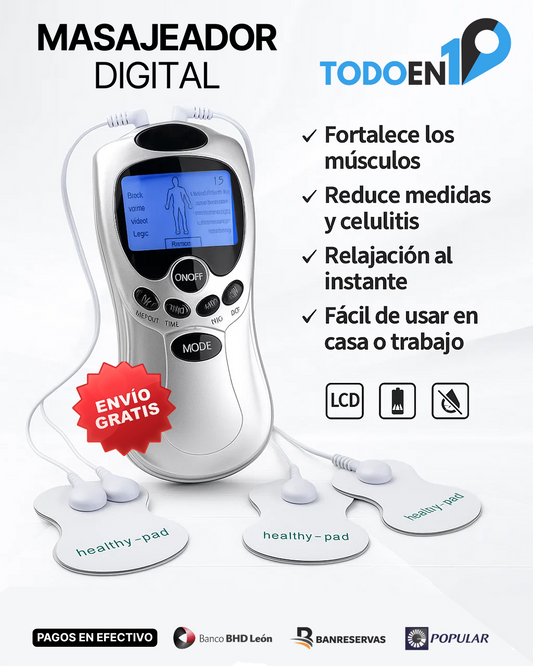 🚨OFERTA: Masajeador profesional, ✨ ¡Adiós dolor y flacidez desde casa! 🏡💪