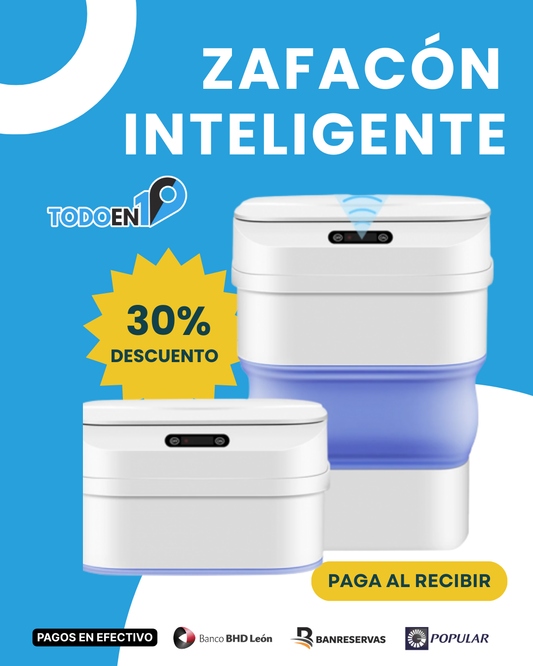 🤖 El zafacón inteligente que cuida tu salud y tu hogar 🏡