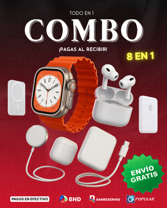 💥El Combo 8 en 1 Que Estabas Esperando📱¡Todo en Uno!🎁