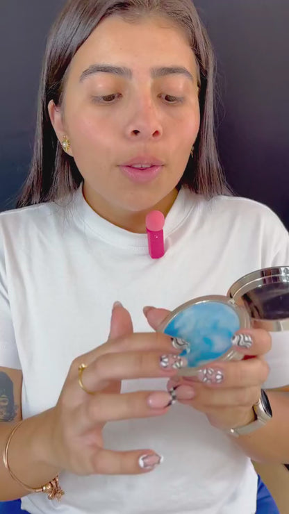 🧁CANDY BELLA: Polvo compacto que controla grasa, fija y embellece 💋